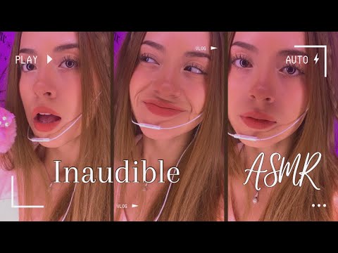 Inaudible para ayudarte a dormir 💓 | M0UTH Sounds | Andrea ASMR 🦋