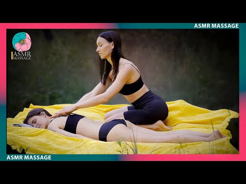 ASMR Back Massage by Adel (Compilation)