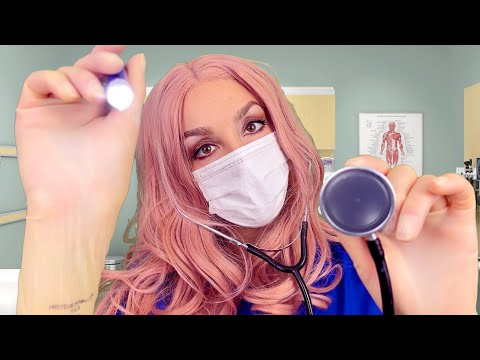 ASMR - Doctor Ear Exam and Hearing Test | Medical Roleplay | Glove Sounds | Personal Attention