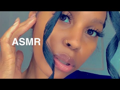 ASMR | Staring W/ Hand & Mouth sounds for 2 mins