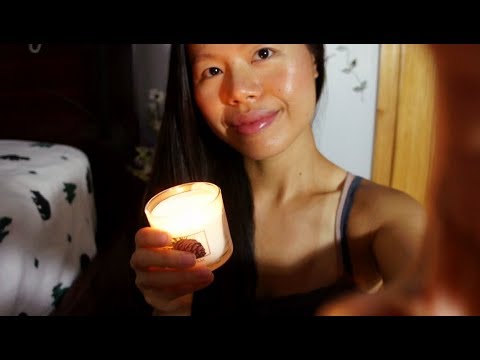 ASMR Sleep Treatment, PERSONAL ATTENTION Face Cleansing, Candle Triggers, Soft Scalp Massage 4 SLEEP