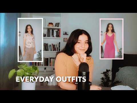 ASMR | Fabric Sounds + Try On Full Outfits ✨ (Custom video for Jack)