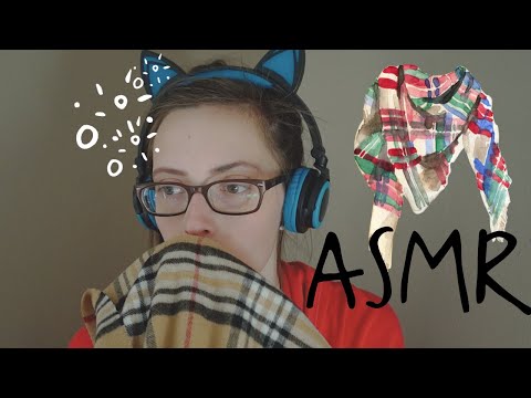 ASMR Scarf Collection (and CATS)