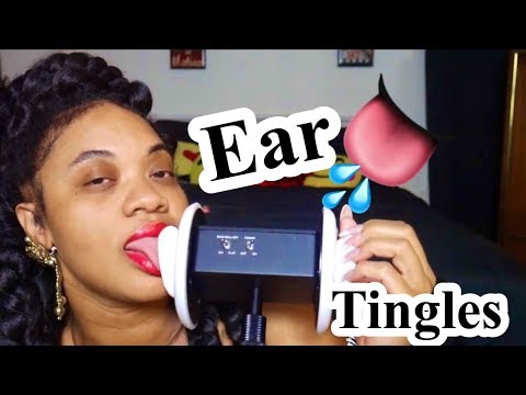 ASMR👅👅💦💦Ear licking(Ear Massage)Ear Kisses 💋(Intense Ear Play👅👄💦