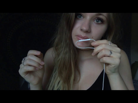 ASMR- pure mouth sounds, up close kissing mic