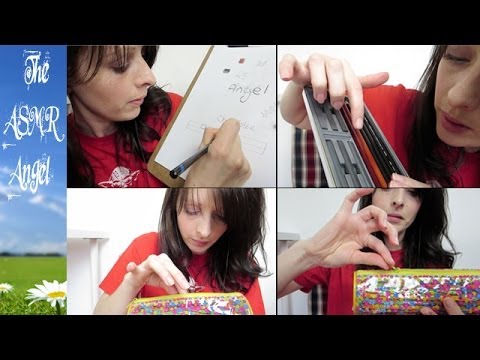 ASMR Whispering What's in my Pencil Case