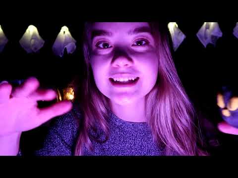 ASMR SPOOKY SPA FACIAL ROLEPLAY! 🎃👻 Liquid Sounds, Face Touching, Tapping, Sleepy Whispers
