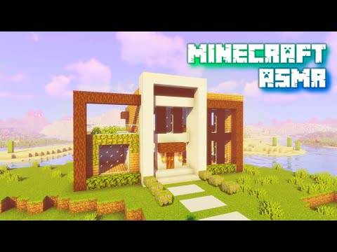 Minecraft ASMR 🏡 Let's Build a Big, Cozy Home! 🏡 Soft spoken relaxation