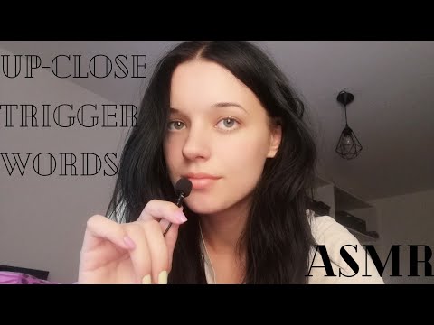 ASMR | Mini-Mic Trigger Words (super up-close)