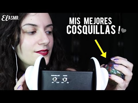 ♡ASMR español♡ MIS MEJORES COSQUILLAS! #3♥