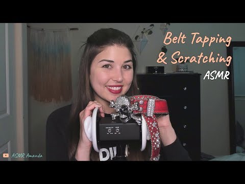 3DIO ASMR - Belt Tapping and Scratching