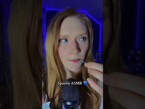 ASMR💙 you can watch long version on my channel 🐝subscribe 💛#spoolie#spoolienibbling#asmr