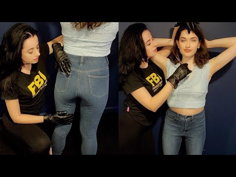 ASMR TSA Pat Down CLASSIC Body Tapping & Head to Toe Measuring | Unintentional ASMR Real Person