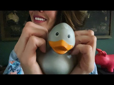 ASMR - Fast Tapping on Bath Toys - No Talking