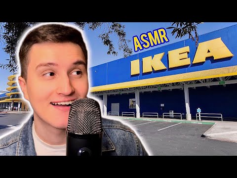 ASMR inside IKEA 🟡🔵 ( Public ASMR )