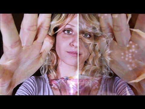 BEST Gentle Hand Movements For Sleep ➤ ASMR Layered Whisper ➤ Psychedelic Visuals