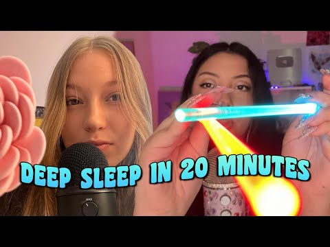 ASMR for DEEP SLEEP ♡ fast and slow visual triggers, personal attention, follow my instructions ♡