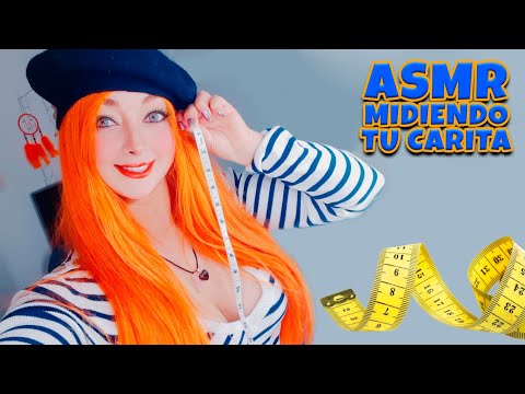 🧡 ASMR Roleplay en español - Midiendo tu CARITA! (ASMR With MoonFox)