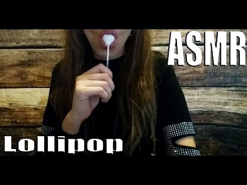 {ASMR} lollipop licking | Sucking sounds