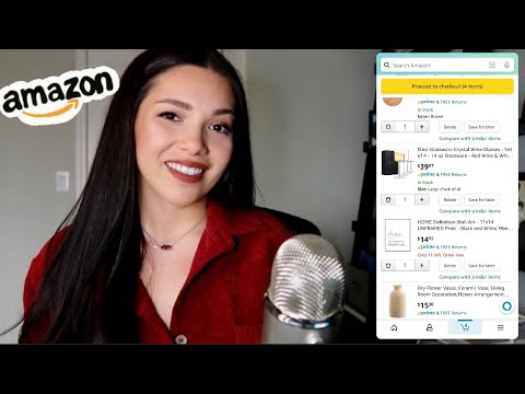 ASMR - What's In My Amazon Cart?? | Apartment Decor & More