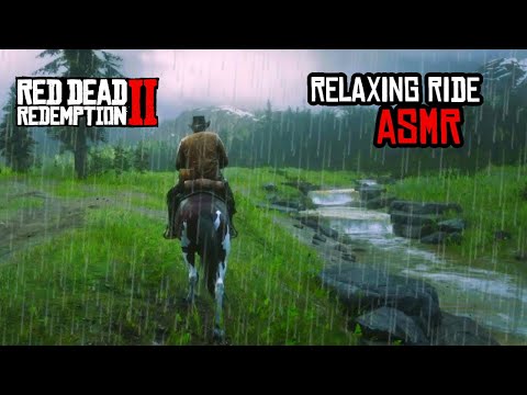 Red Dead ASMR 🐎 Riding Through the Wilderness With You 🏞️ Ear to Ear Whispers