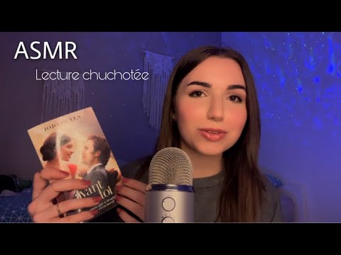 ASMR | Lecture Chuchotée « Avant Toi » 📖😴 (Romance / Drame)