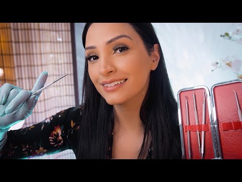 ASMR Skin Exam | Dermatologist Facial Treatment | Relaxing, Personal Attention Roleplay |