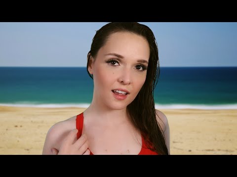 ASMR Flirty Lifeguard FALLS FOR YOU roleplay || soft spoken f4a
