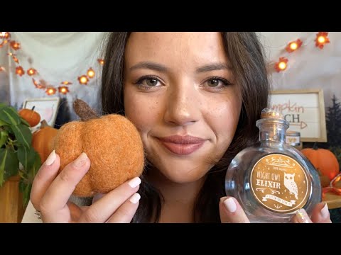 ASMR Fall & Halloween Decor, Clothing, Triggers | tapping, scratching, tracing, whispered, spooky