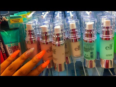 ASMR In Walmart✨ | Makeup Section💄+ Fast Tapping, Scratching...~
