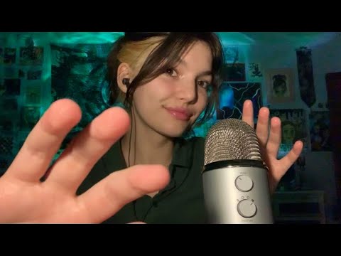ASMR | Fast and Aggressive Hand Sounds and Movements | Tongue Clicking, Snapping, Lotion Sounds, +