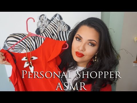 Personal Shopper Roleplay ASMR (Soft Speaking Fabric Triggers and writing sounds)