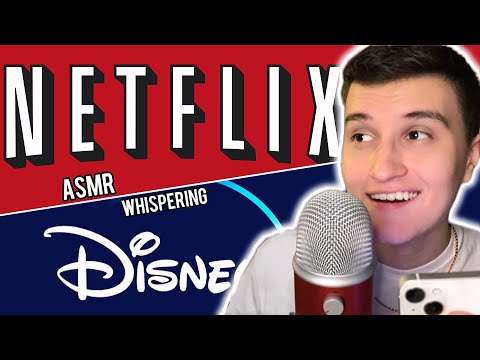 [ASMR] What’s On My Netflix 🎥(Disney+, Christmas movies, etc.)