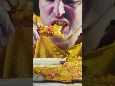 ASMR Eating Cheese Pizza * No talking bites only mukbang * nomnom