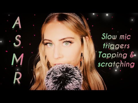 ASMR 💕 Slow sleepy mic triggers with cups 😌 (tapping, scratching) #asmrtingles #asmr