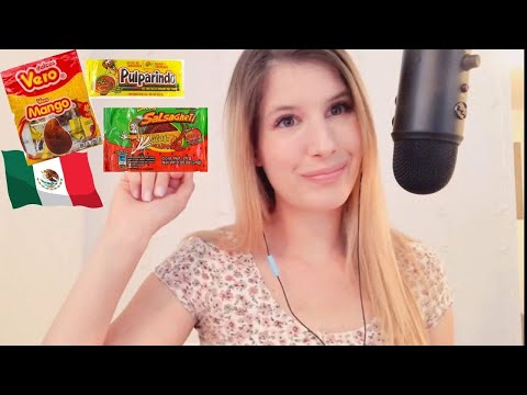 ASMR / RELAXING - TRYING MEXICAN CANDY FOR THE FIRST TIME
