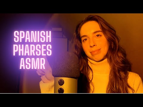 ASMR | Spanish Phrases to Relieve Your Stress | Intens Relaxation | Ear to Ear Whispers