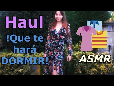 ASMR👗HAUL 2020👗 DESFILE de ROPA que Te Hará DORMIR 😁 Probando Ropa