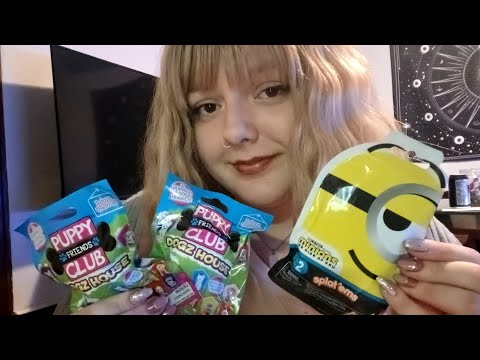 ASMR- Opening Mystery Toy Bags from the Dollar Tree