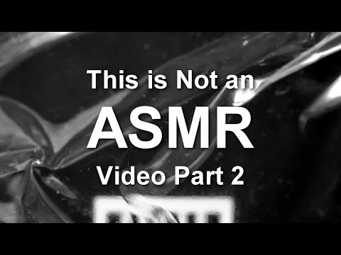 This is Not an ASMR Video Part 2 and The Peculiar Plastic Pouch Predicament Part 13 [ ASMR ]