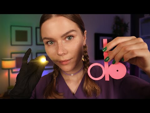 ASMR Treating Your Problematic Eyes - Eye Exam RP~ Soft Spoken Medical RP