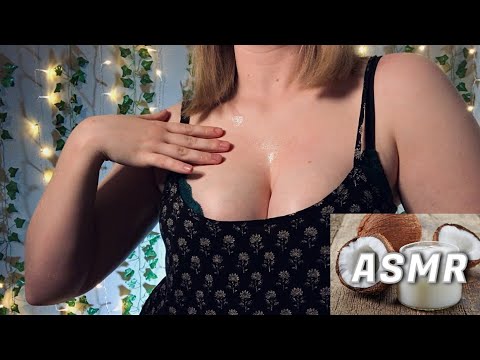 [ASMR] coconut oil sounds