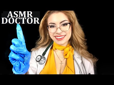 ASMR Cranial Nerve Exam ❤ Doctor Medical Role-play