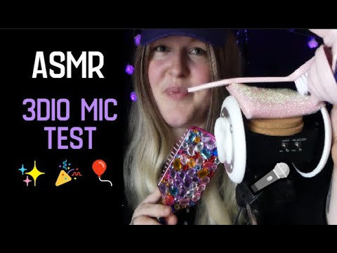 ASMR | 3Dio Mic Test🎤 Triggers, 6 Year Anniversary, (600 Video)