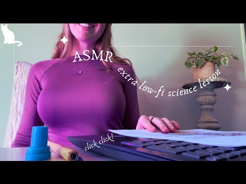 ASMR Lowfi Soft Spoken Biology Tutor Roleplay