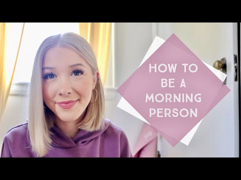 how to become a morning person | ASMR