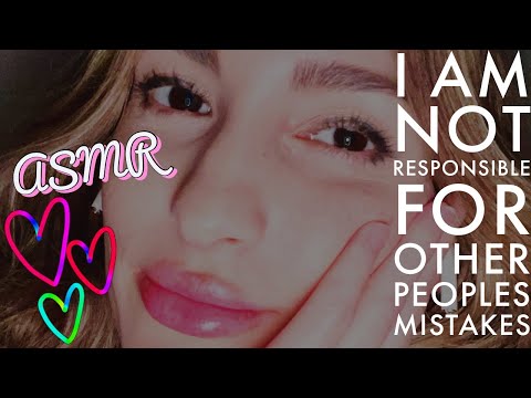 [ASMR] REPEAT ~ I AM NOT RESPONSIBLE FOR OTHER PEOPLES MISTAKES🧘‍♀️💤✨