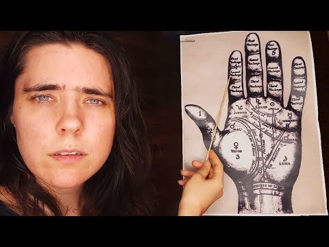 Relax as I Read your Palm (ASMR Palm Reading Role Play)
