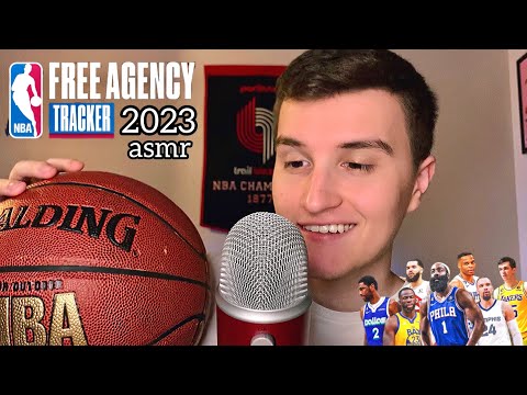[ASMR] 2023 NBA Free Agency Day 1 Recap 🏀💤 (whisper rambles)