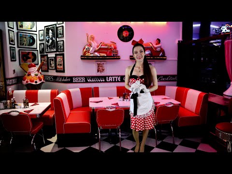 ASMR Diner girl takes care of you after you got in a fight [1950's] (Minnie Mouse Roleplay)